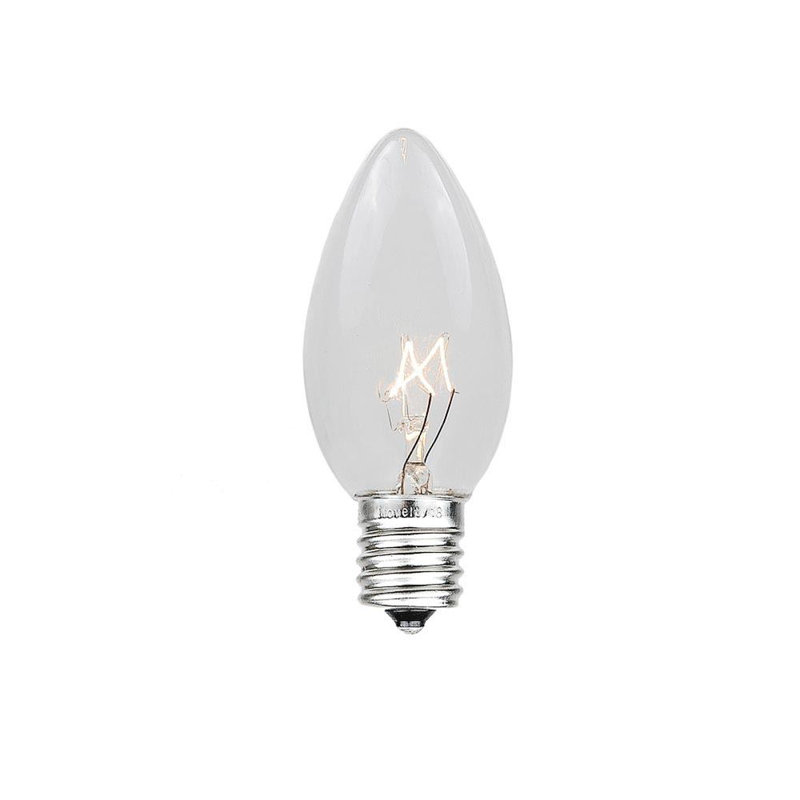 Novelty Lights 5 Watt Incandescent Light Bulb E12 Candelabra Base Novelty Lights 5 Watt Incandescent Light Bulb E12 Candelabra Base